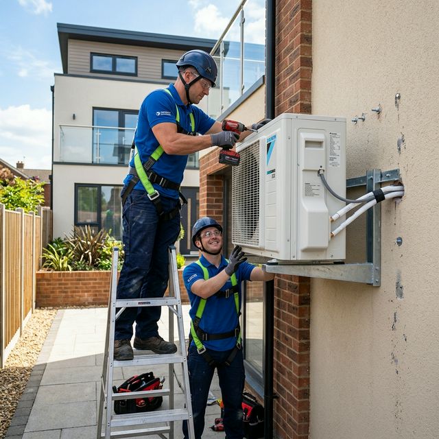 Instalasi Unit Outdoor
